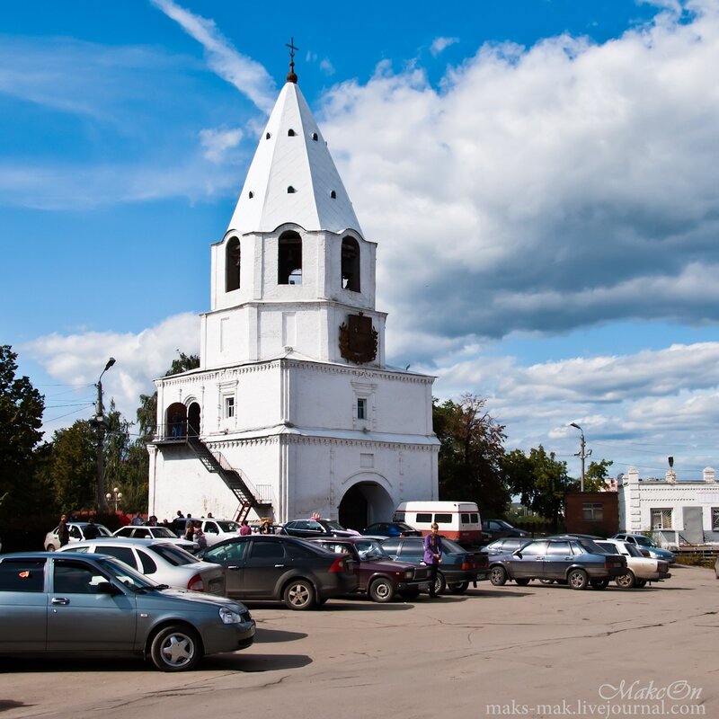 Сызранский кремль карта