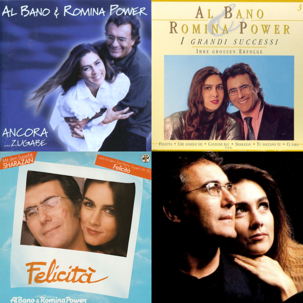 Песни аль бано лучшее. Аль Бано и Ромина Пауэр 1995. Albano e Romina Power в молодости. Al bano & Romina Power CD. Аль Бано Певцы и певицы Италии.
